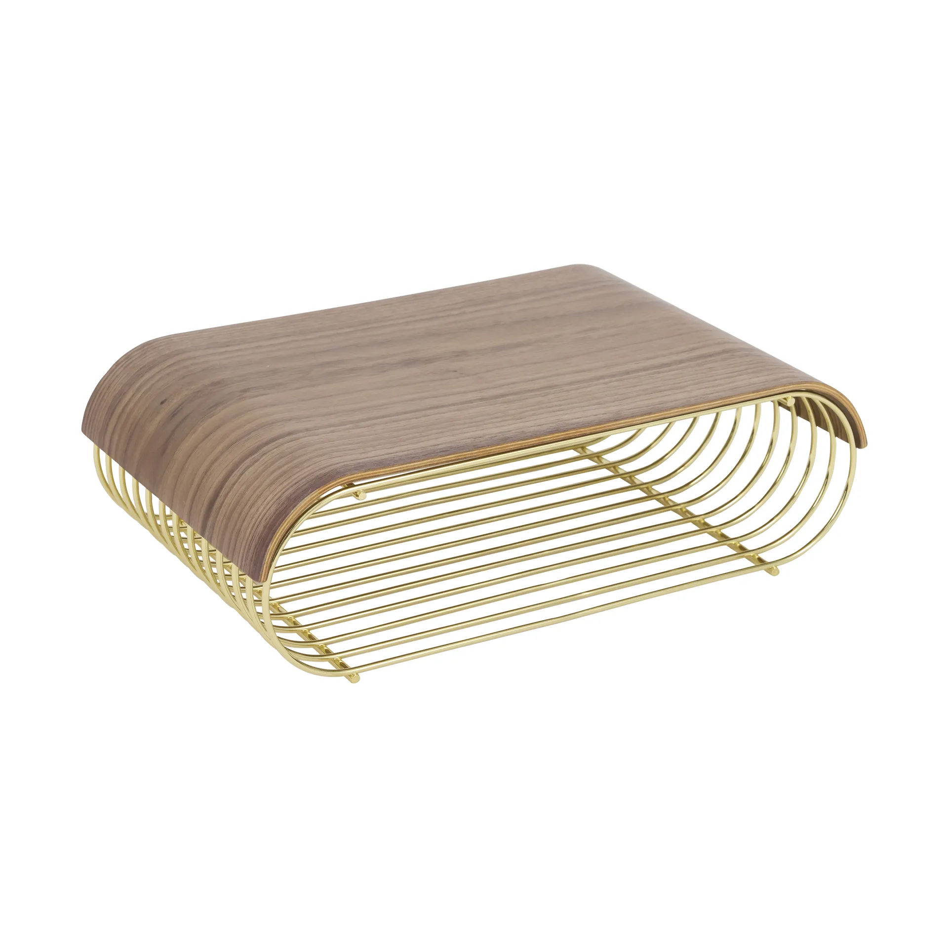 Curva Tablett/Oberseite für Curva Regal 40,4 cm, Walnuss AYTM