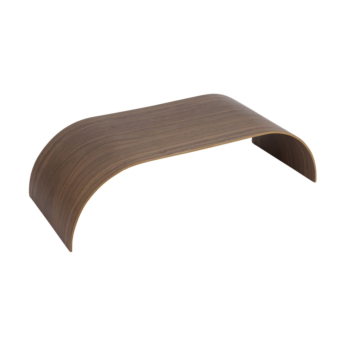 AYTM Curva Tablett/Oberseite für Curva Wandregal 62,2 cm Walnuss