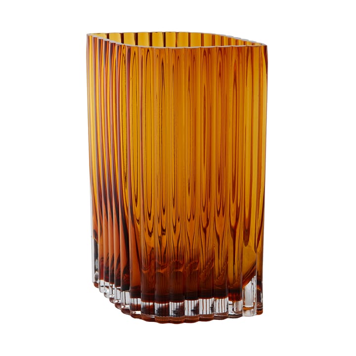 Folium Vase 25cm - Amber - AYTM