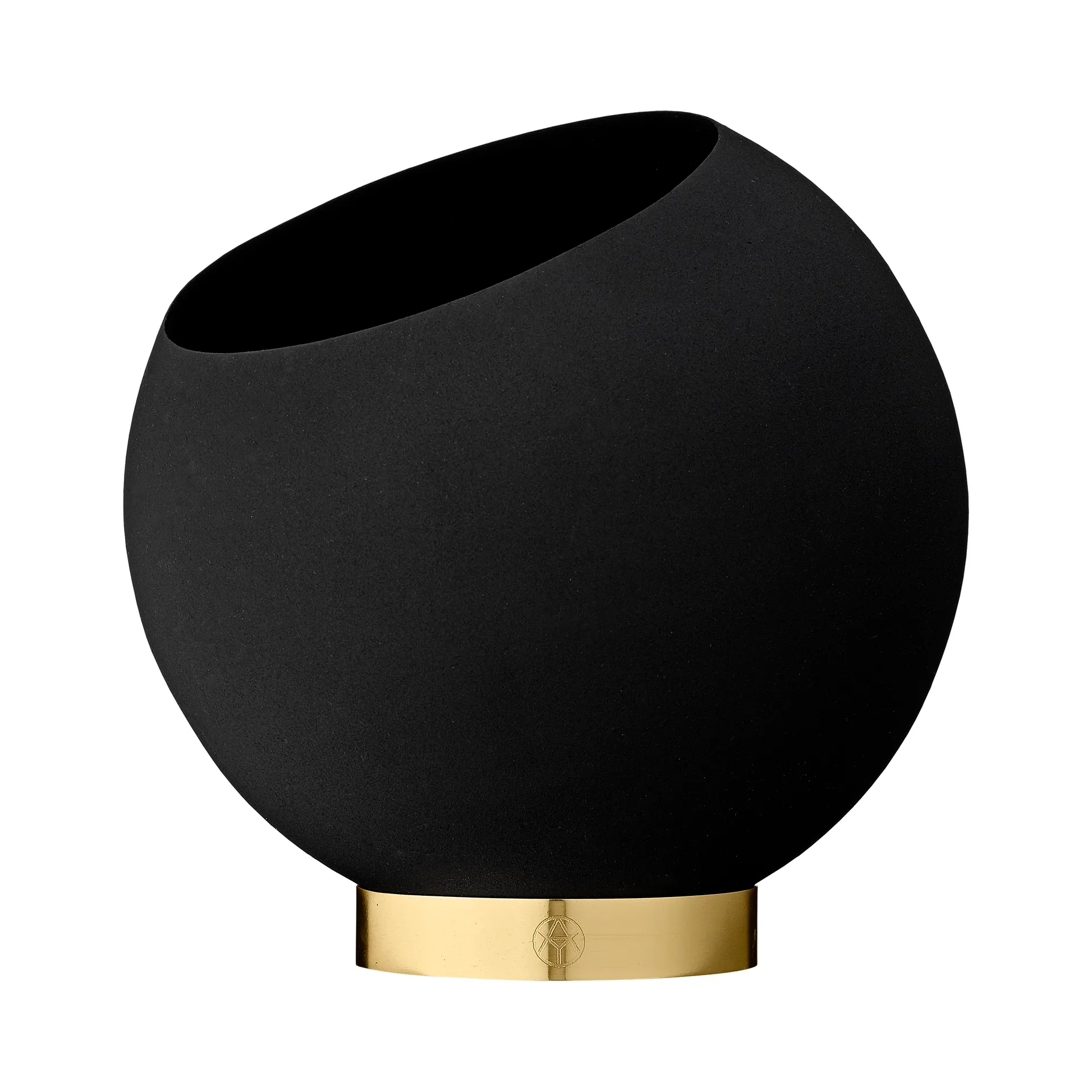 Globe Blumentopf Ø21cm, Black AYTM