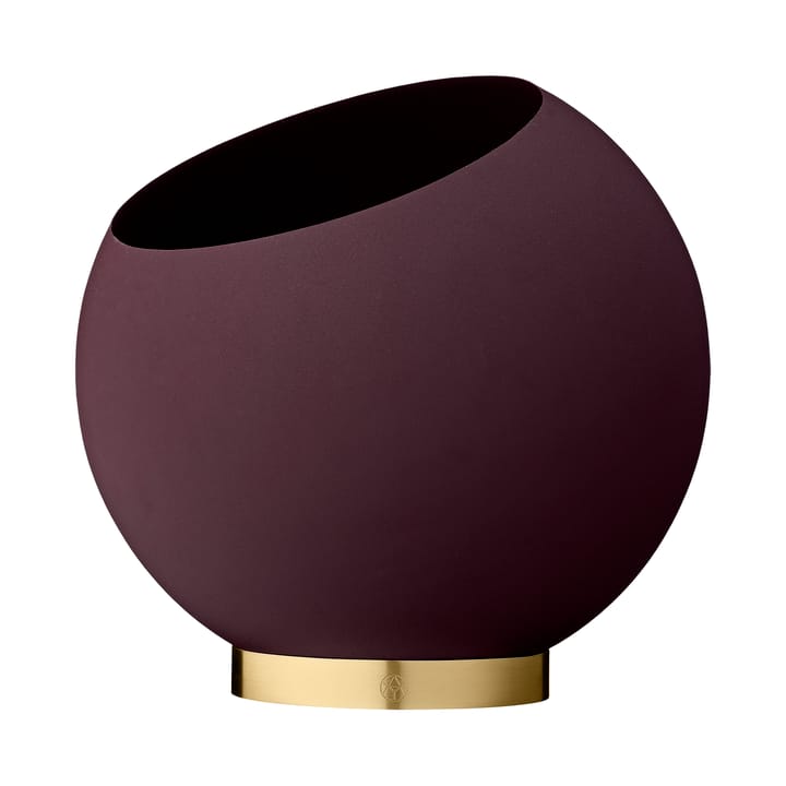 Globe Blumentopf Ø30cm - Bordeaux - AYTM