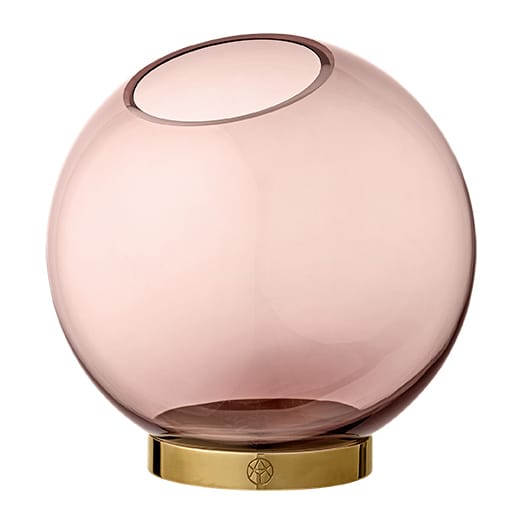 Globe Vase mittel - rose gold - AYTM
