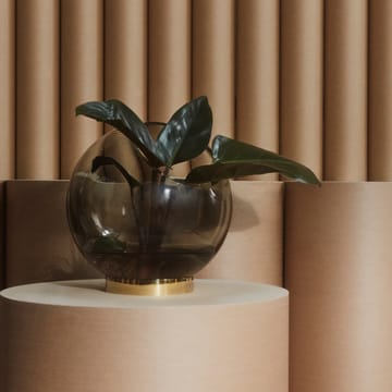 Globe Vase XL - Schwarz-gold - AYTM