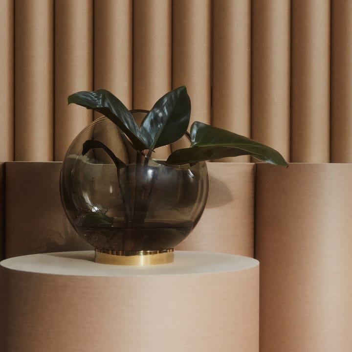 Globe Vase XL - Schwarz-gold - AYTM