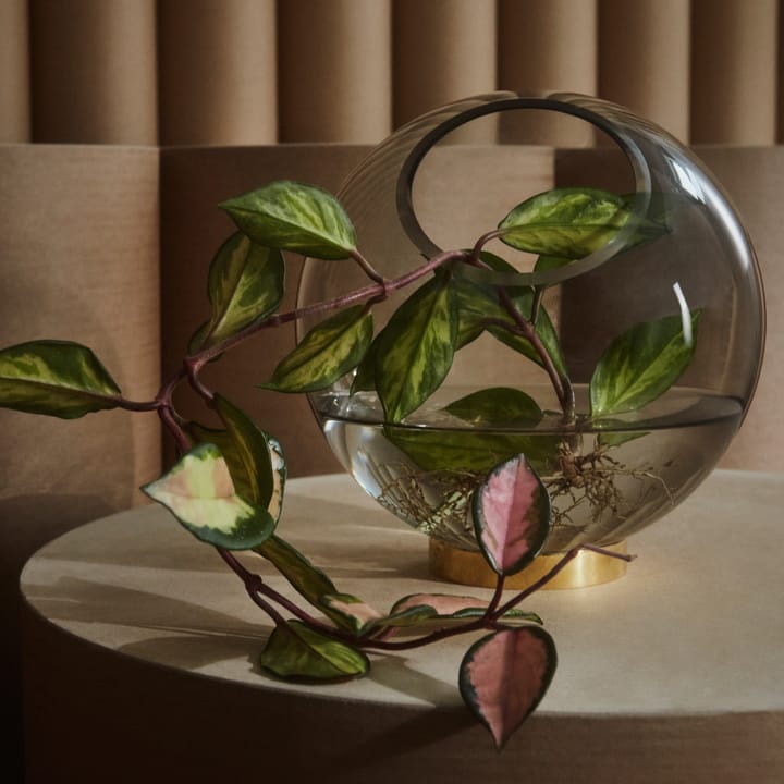 Globe Vase XL - Schwarz-gold - AYTM