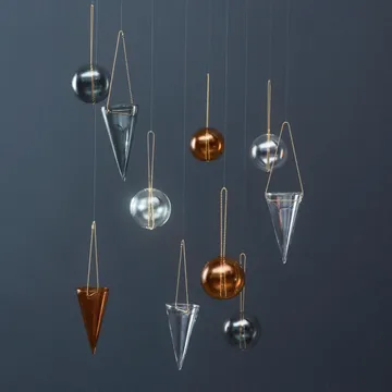 Monili Kugel-Weihnachtsbaumschmuck - Bernstein - AYTM