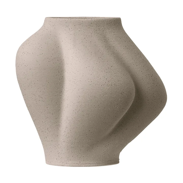 Saltare Vase - Light Sand, Ø15x25 cm - AYTM