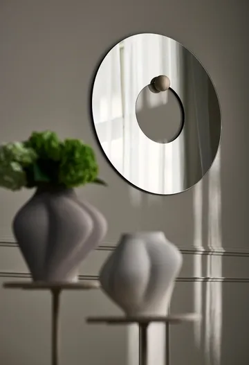 Saltare Vase - Taupe, Ø13,8×30 cm - AYTM