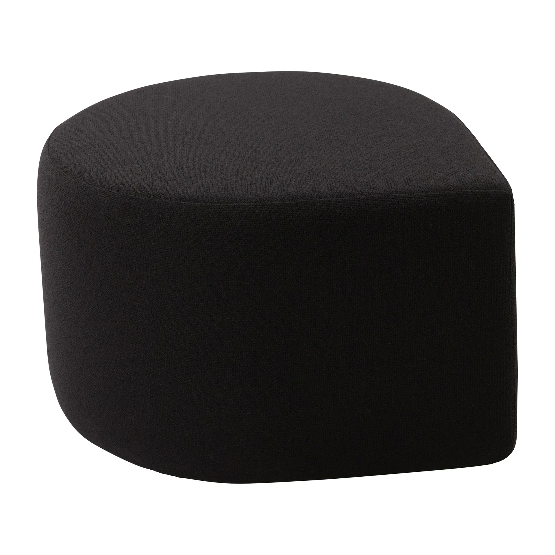 Stilla Pouf bouclé, Anthracite AYTM
