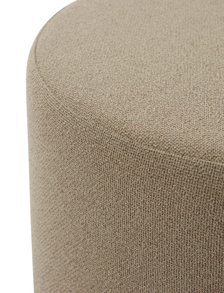 Stilla Pouf bouclé - Taupe - AYTM