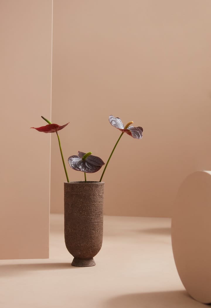 Terra Blumentopf-Vase Ø13cm - Java brown - AYTM