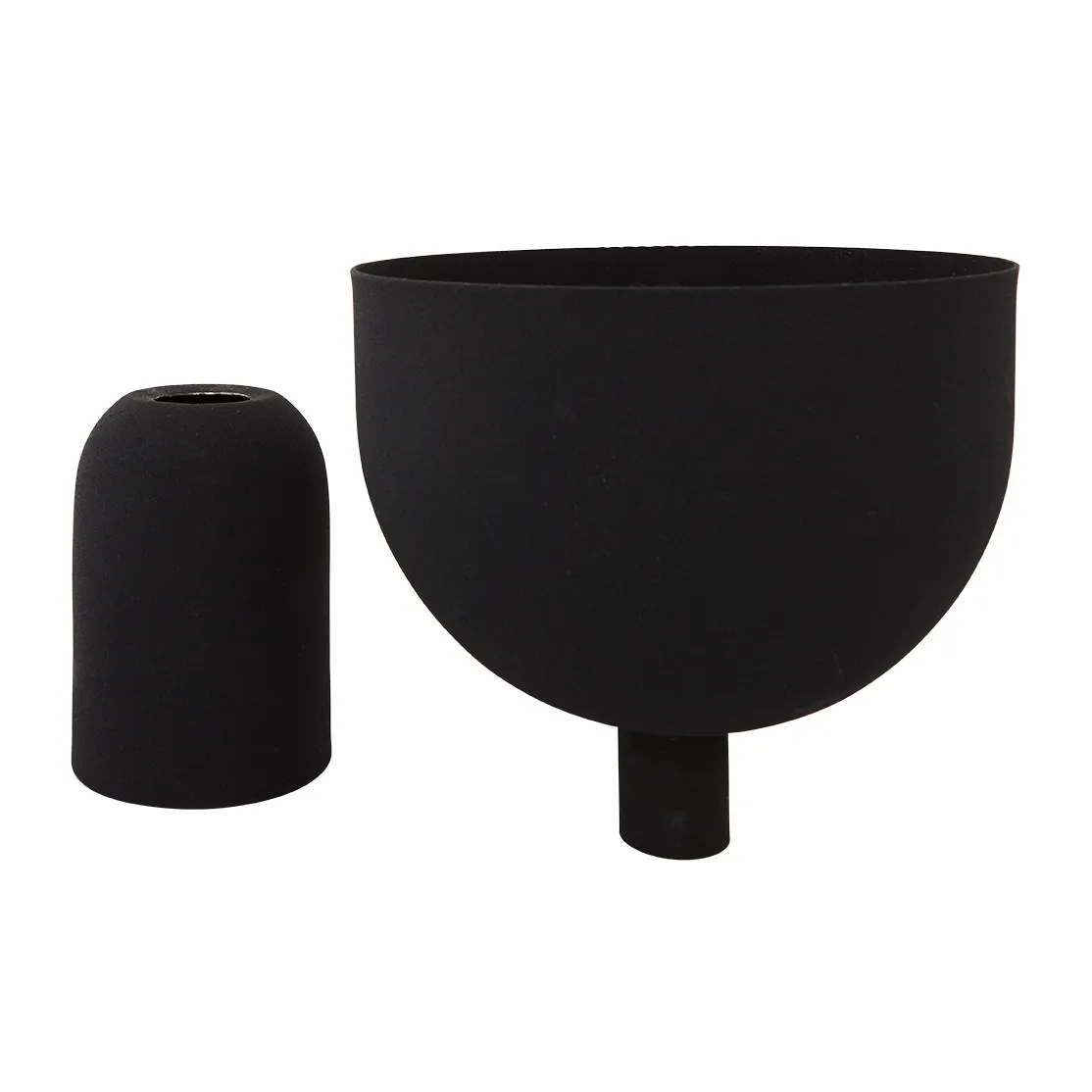 Torus Blumentopf Ø22cm, Black-black AYTM