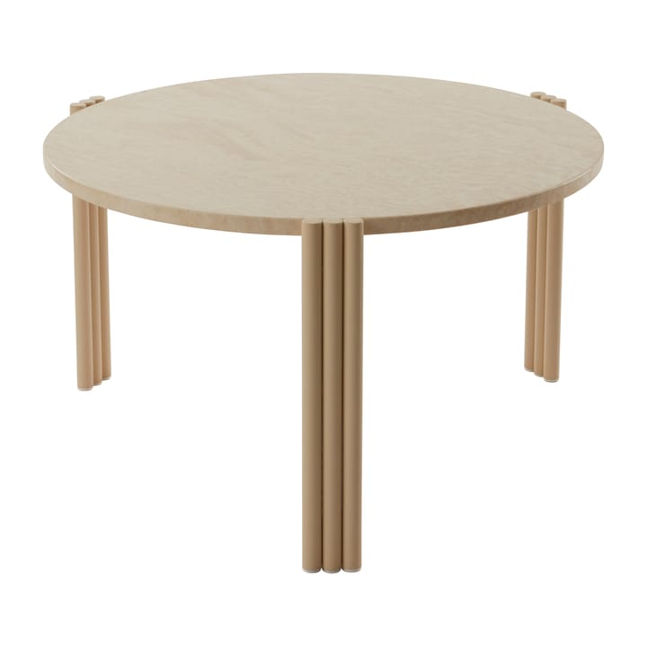 Tribus Beistelltisch Ø60cm - Light Sand-travertine - AYTM