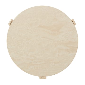 Tribus Beistelltisch Ø60cm - Light Sand-travertine - AYTM