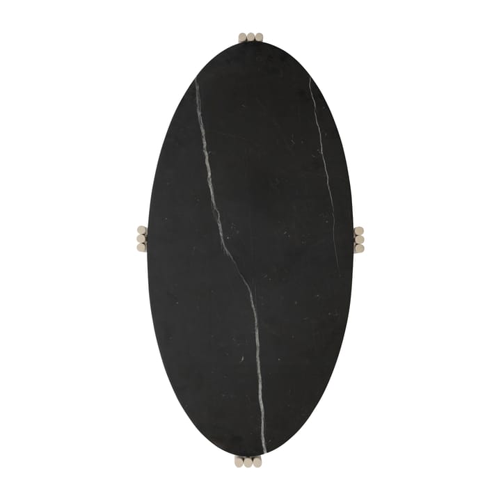 Tribus Sofatisch oval 92,4 x 47,6 x 35cm - Light Sand-black - AYTM
