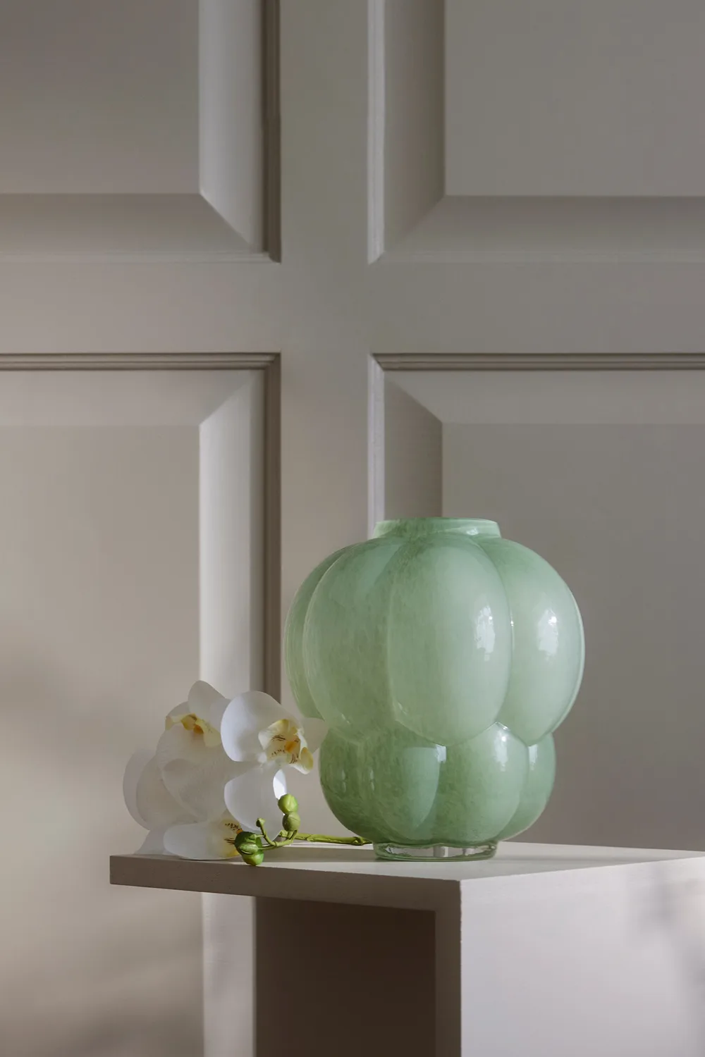 Uva Vase 22cm, Pastel green AYTM