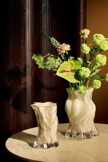 Vena Vase - M, Dark cream - AYTM