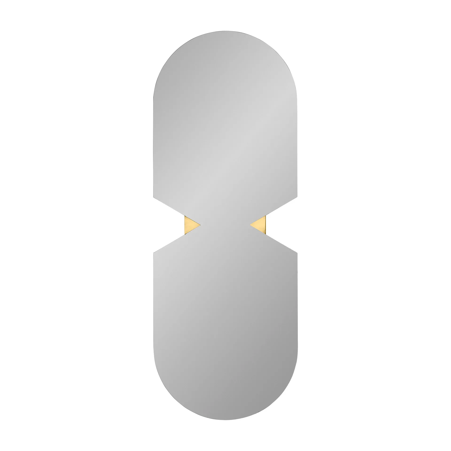 Verto Spiegel 44 x 120cm, Schwarz AYTM