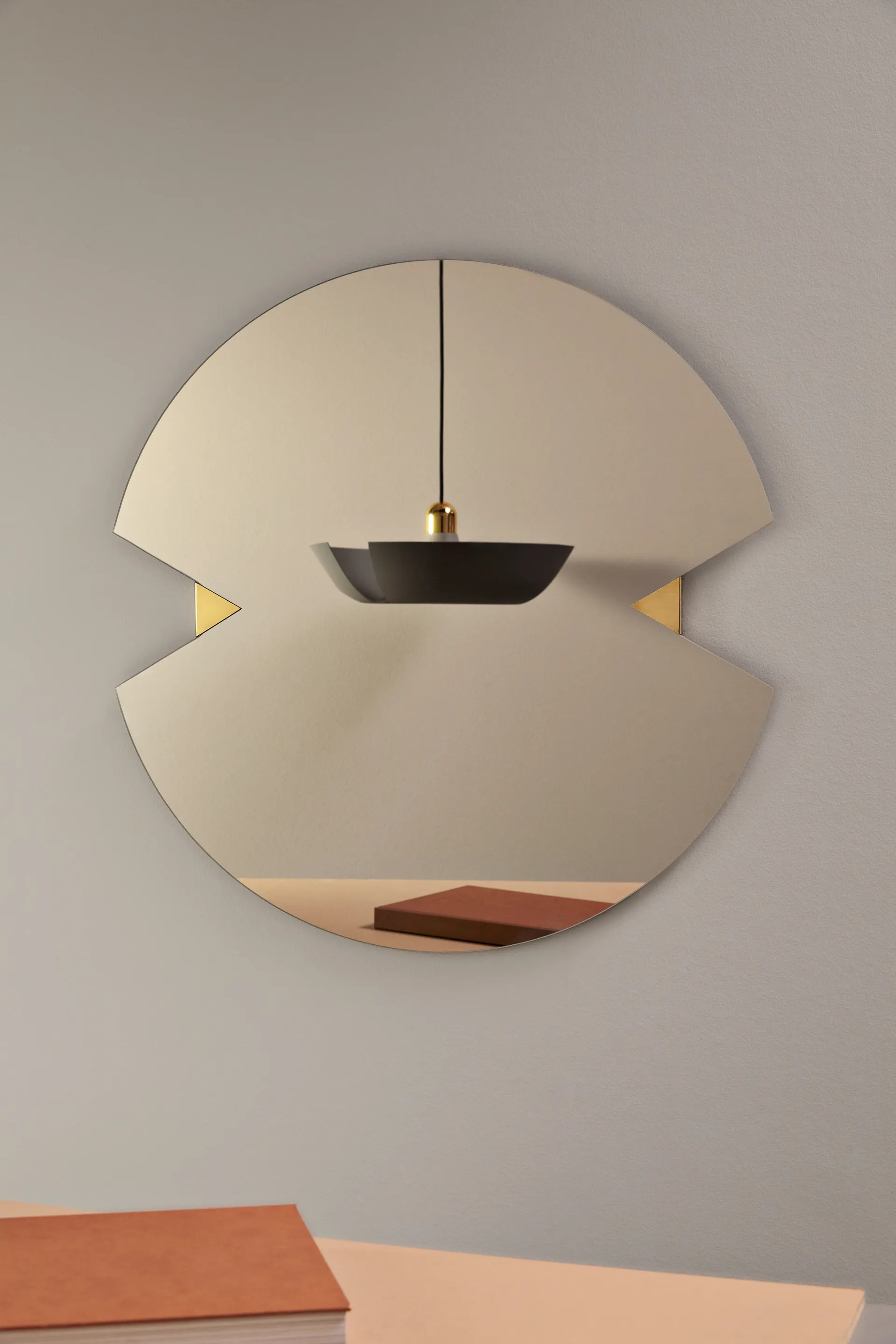 Verto Spiegel Ø 70 cm, Schwarz AYTM