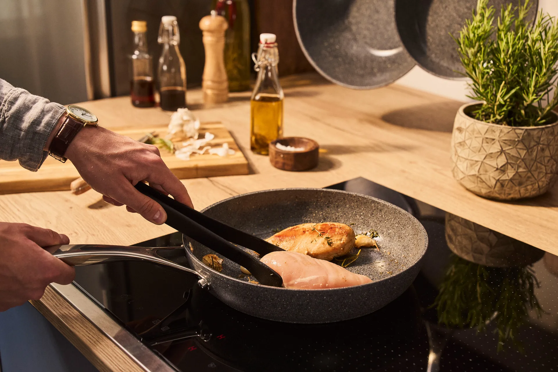 Ballarini Salina Granit keramische Bratpfanne, 20 cm Ballarini