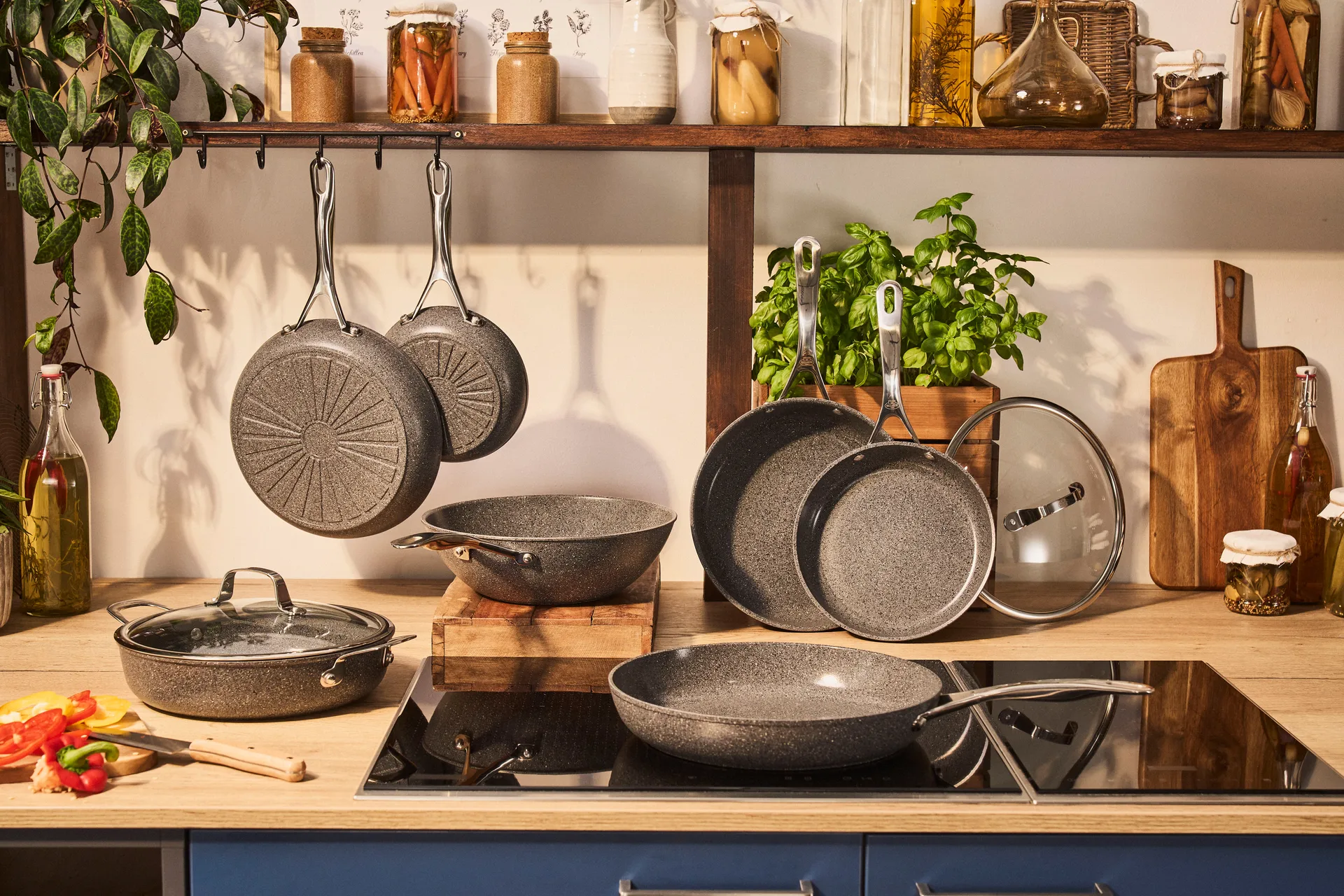 Ballarini Salina Ti-X Granit keramische Bratpfanne, 24 cm Ballarini