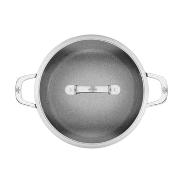 Salina Ceramic Granit Servierpfanne mit Glasdeckel - 28 cm - Ballarini