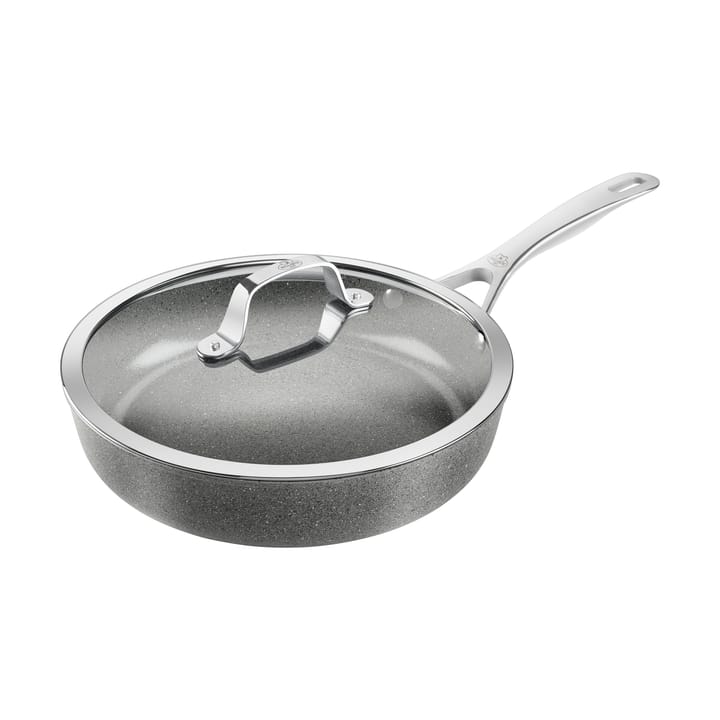 Salina Ceramic Granit tiefe Schmorpfanne mit Glasdeckel - 28 cm - Ballarini