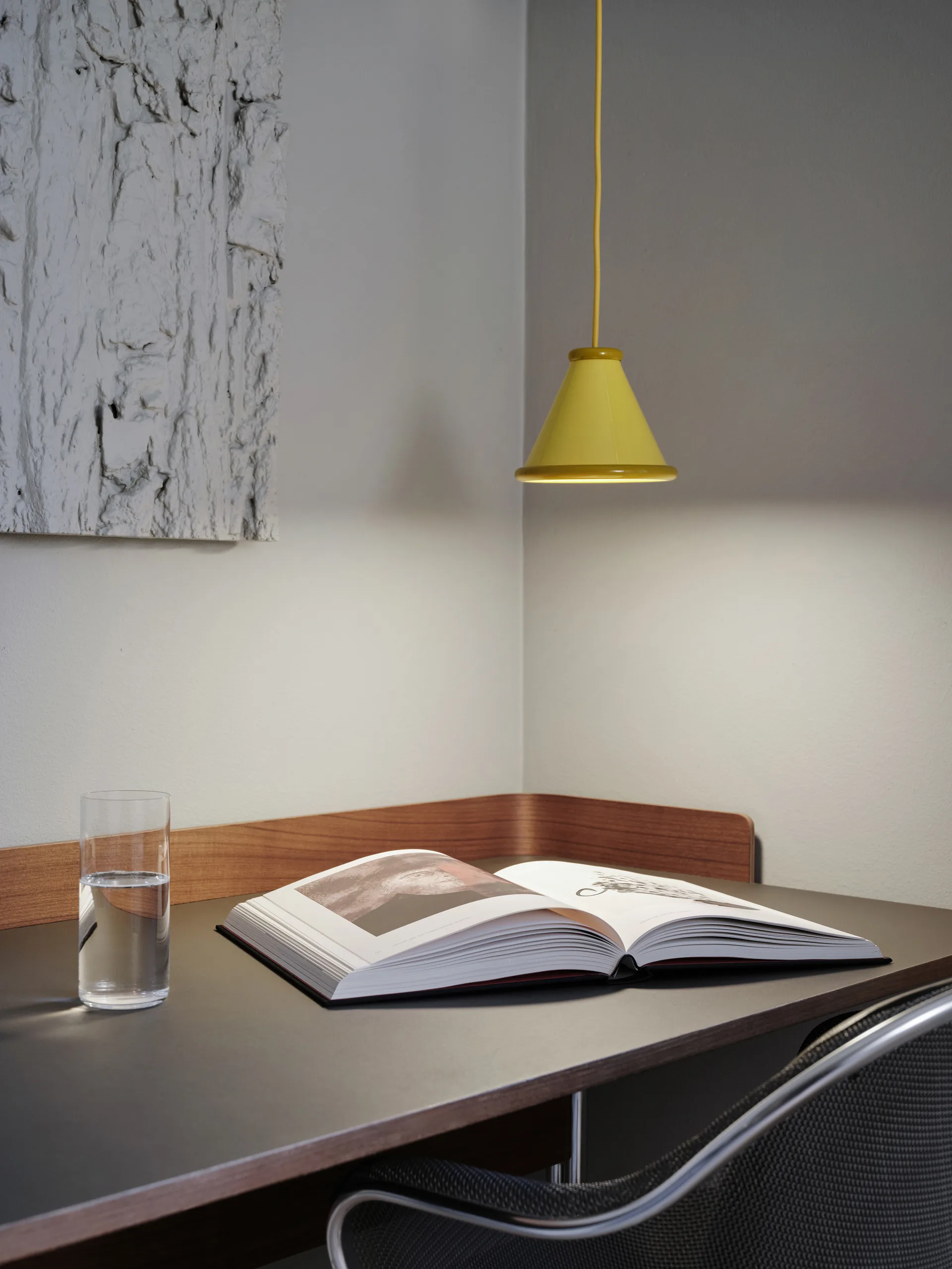 Belle Pendelleuchte Ø15 cm, Zink yellow-honey yellow Belid