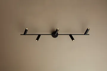 Cato Slim Spotlightschiene 5:a - Mattschwarz-LED - Belid