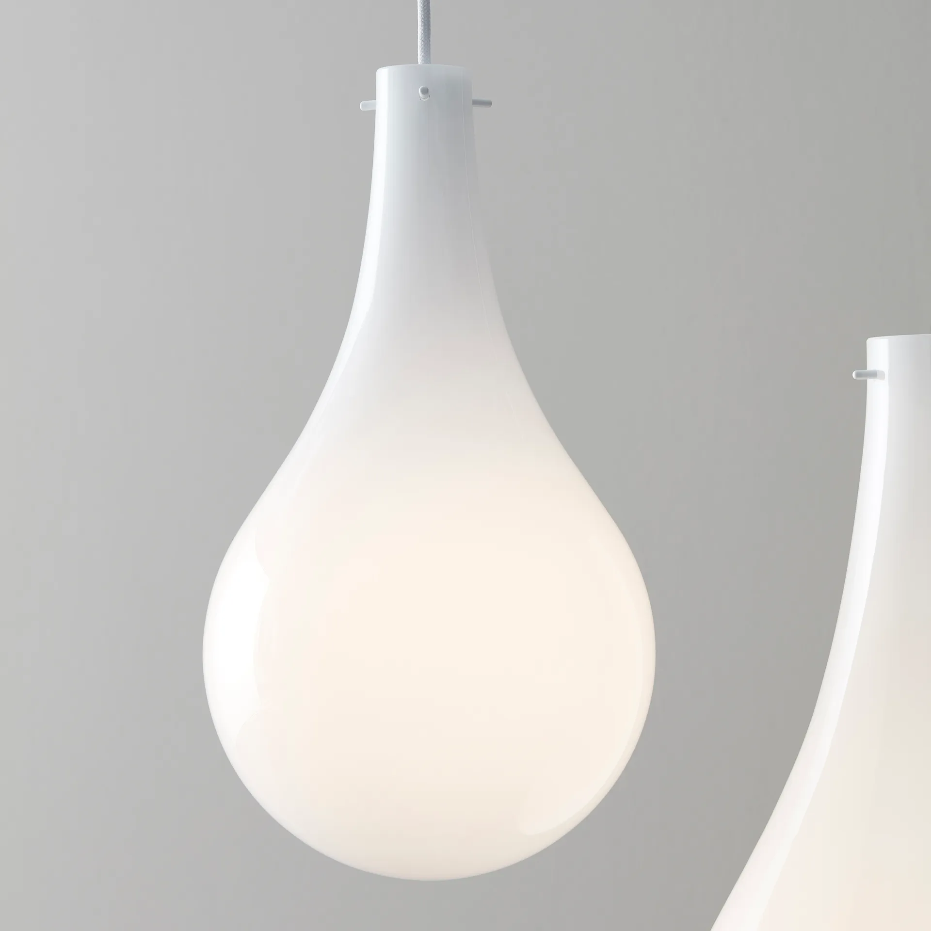 Cooper Pendelleuchte 23,5cm, Weiß Belid