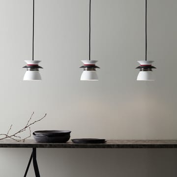Diablo Pendelleuchte Ø16,5cm - Mattschwarz-Rot glänzend - Belid