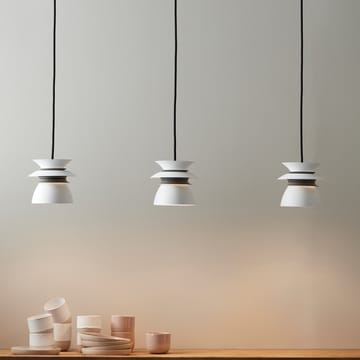 Diablo Pendelleuchte Ø16,5cm - Mattweiß-Warmgrau - Belid