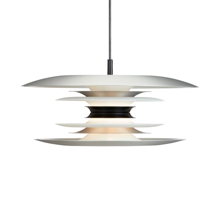 Diablo Pendelleuchte Ø40cm - Mattes Aluminium-Mattschwarz - Belid