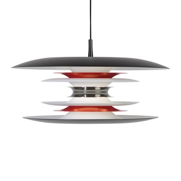 Diablo Pendelleuchte Ø50 cm - Mattschwarz-Rot glänzend - Belid