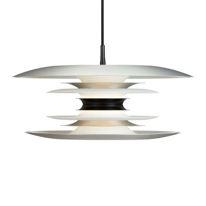 Diablo Pendelleuchte Ø50cm - Mattes Aluminium-Mattschwarz - Belid