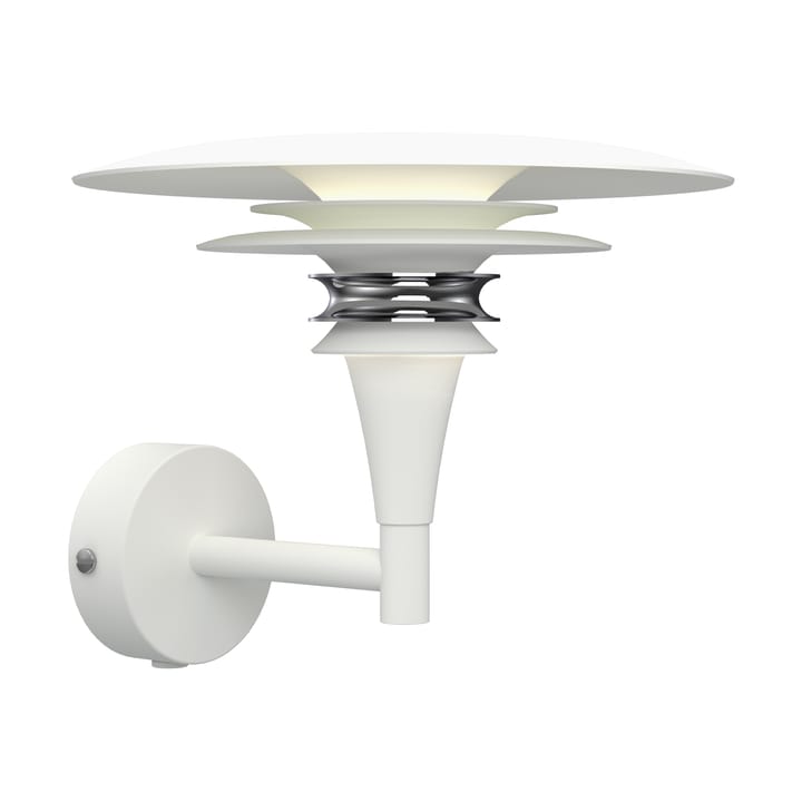 Diablo Wandleuchte Ø20 cm - Mattweiß-chrom - Belid
