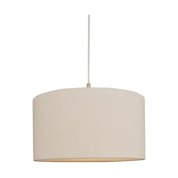 Soft Pendelleuchte Ø40cm - Leinen Weiß-Sand, Ø44 cm - Belid