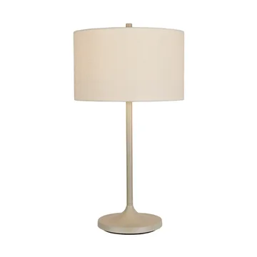 Soft Tischlampe - Leinen Weiß-Sand, Ø34x64 cm - Belid