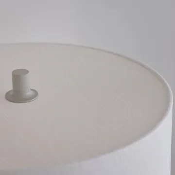 Soft Tischlampe - Leinen Weiß-Sand, Ø34x64 cm - Belid