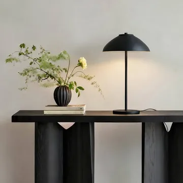 Tischlampe Vali - Matt Schwarz, 40 cm - Belid