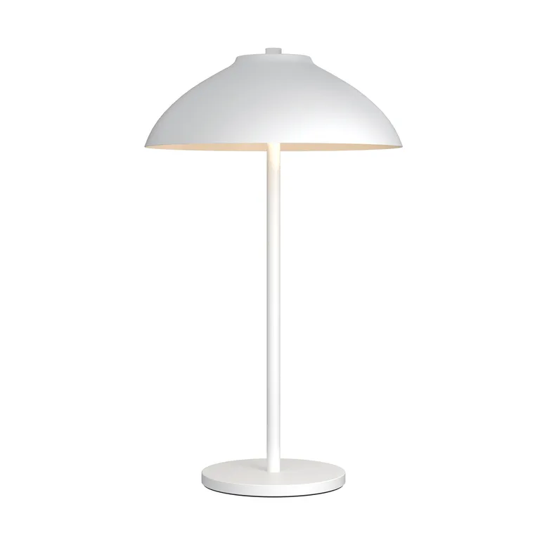 Tischlampe Vali, Mattweiß, 40 cm Belid
