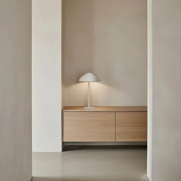 Tischlampe Vali - Mattweiß, 40 cm - Belid