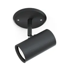 Tyson Einzelspot 12,4 cm, Schwarz Belid