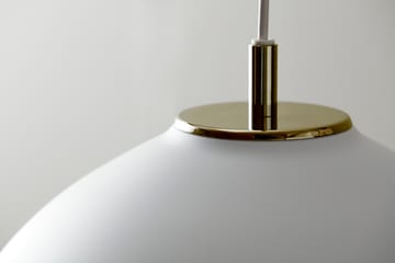 Valencia Pendelleuchte Ø31,8 - Mattweiß-messing - Belid