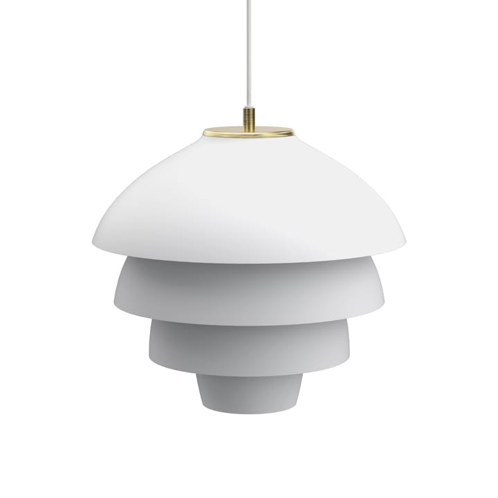 Valencia Pendelleuchte Ø42 cm - Mattweiß-messing - Belid