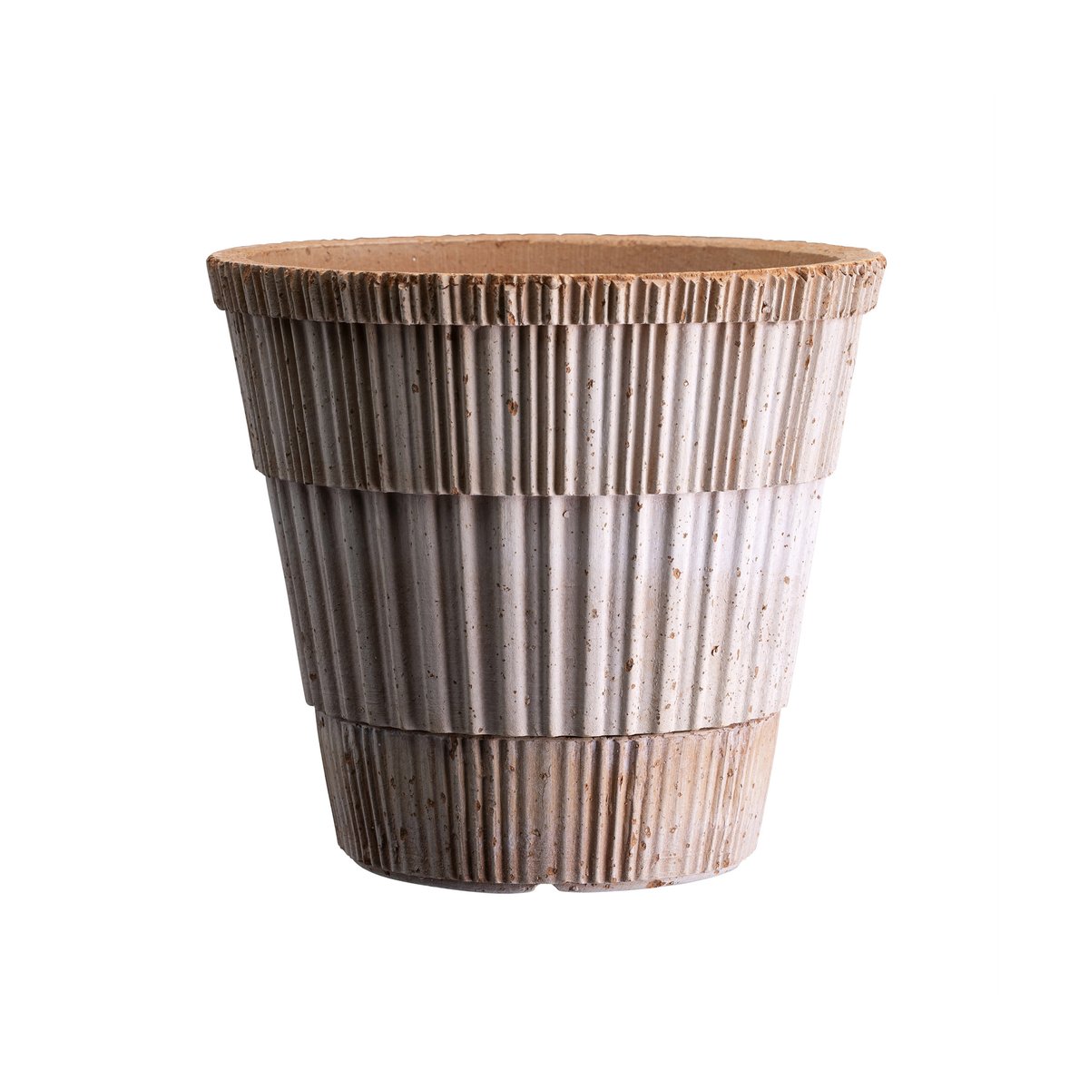 Bergs Potter Atlas raw Blumentopf Rosa, Ø25 cm