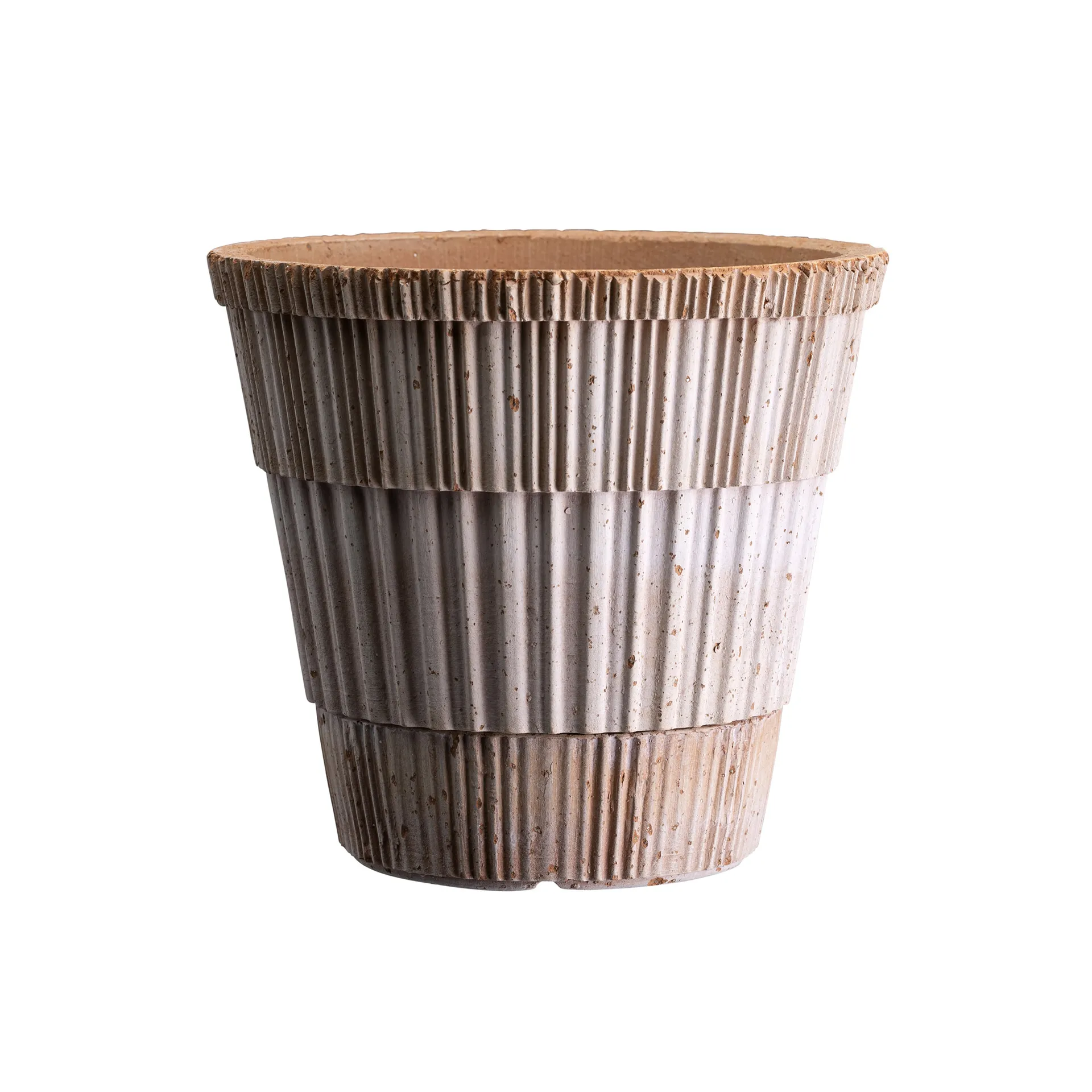 Atlas raw Topf mit Untersetzer, Rosa, Ø16 cm Bergs Potter