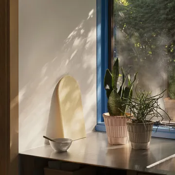 Atlas raw Topf mit Untersetzer - Rosa, Ø18 cm - Bergs Potter