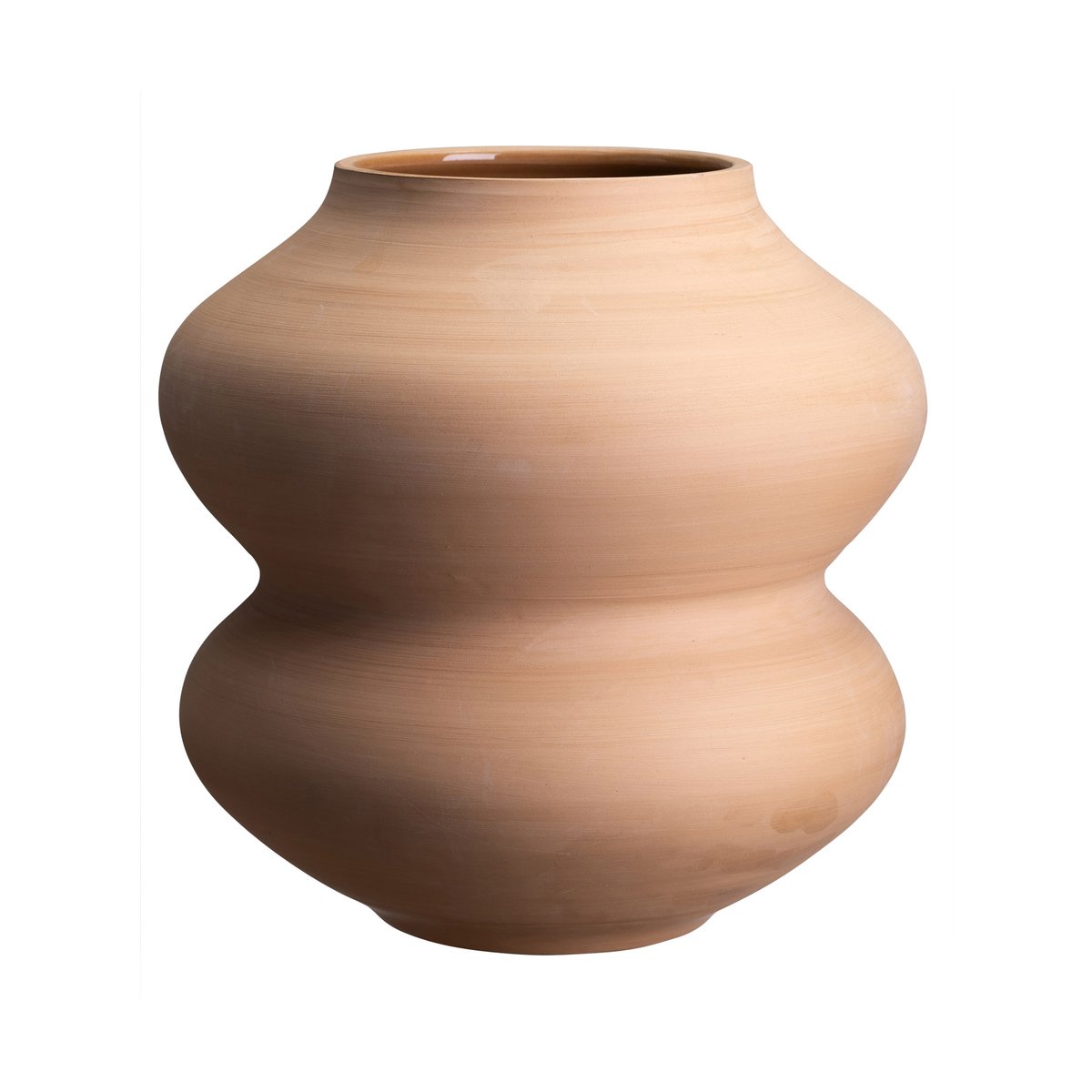 Bergs Potter Belle raw Vase 26 cm Rosa