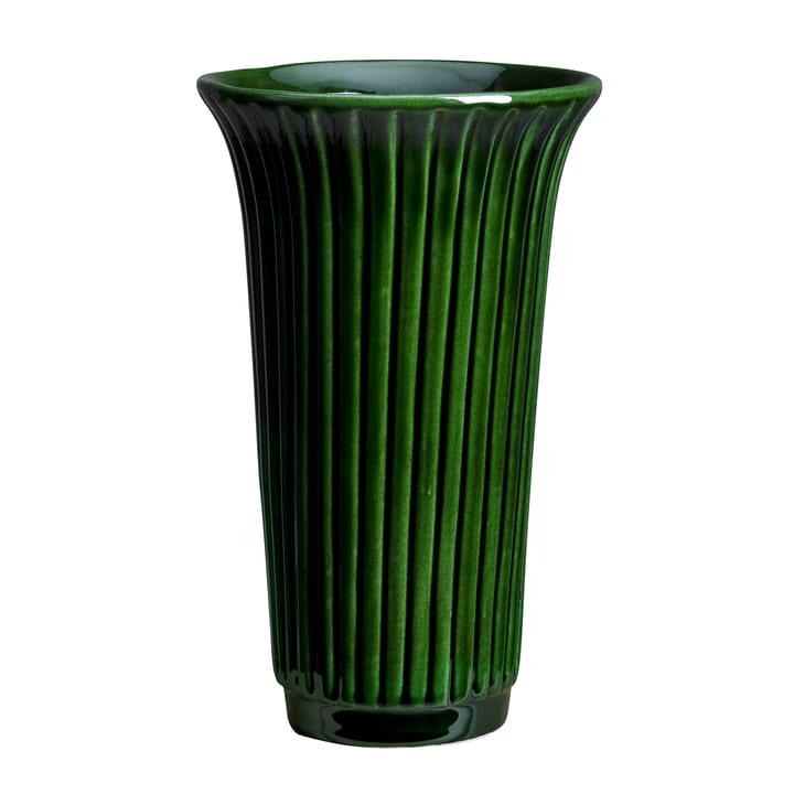 Daisy Vase glasiert Ø12cm - Grün - Bergs Potter